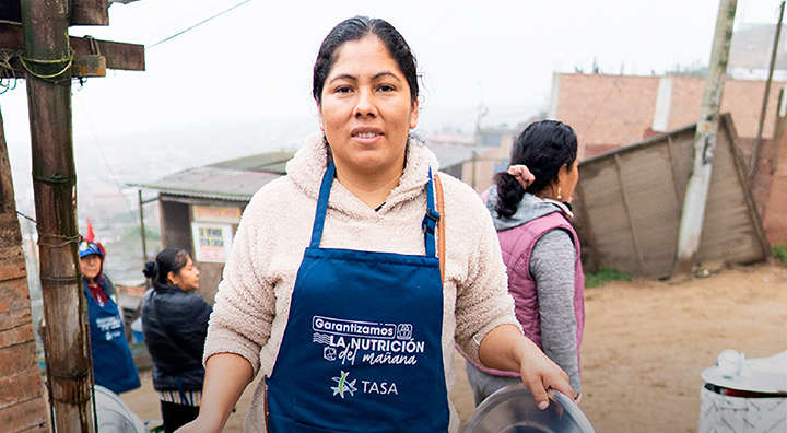 TASA equipó 15 ollas comunes de Ventanilla para fortalecer contribuir con mejorar la seguridad alimentaria de más de 1,300 personas