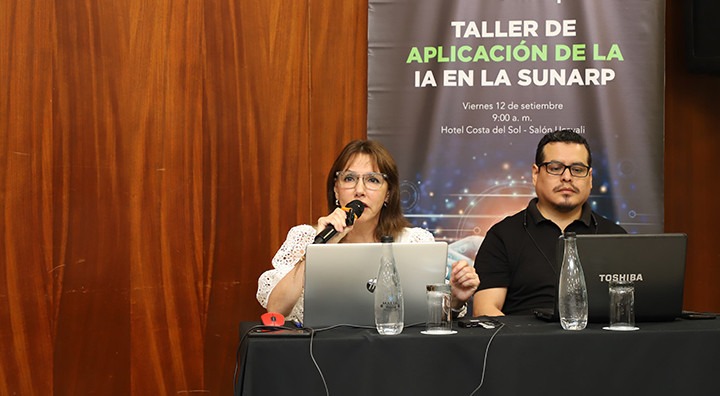 Sunarp continúa impulsando el uso de Inteligencia Artificial para optimizar la gestión registral