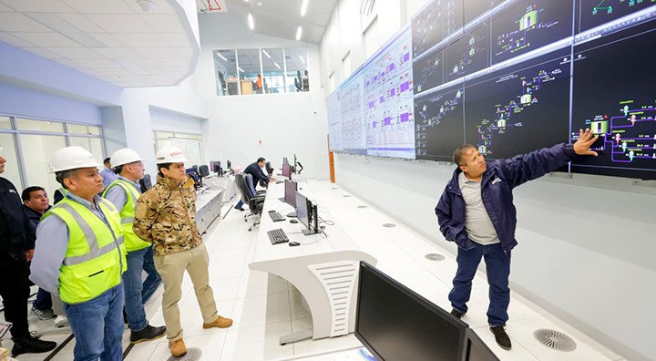 Inspeccionan planta de La Atarjea y supervisan modernización tecnológica de Sedapal