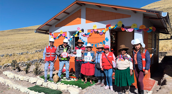 Ministerio de Vivienda entrega 269 viviendas rurales “Wasiymi” en el distrito de Espinar