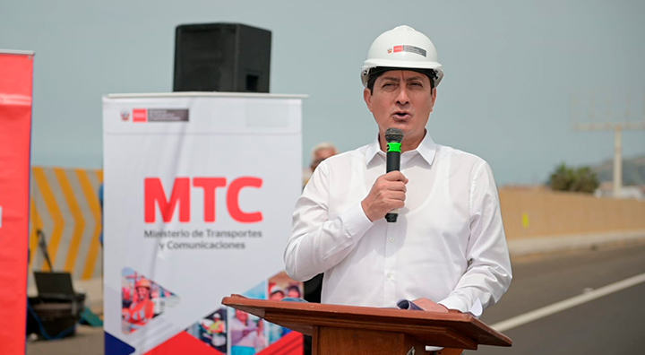 MTC pone en marcha el Intercambio Vial Bujama y refuerza la seguridad vial en la Panamericana Sur