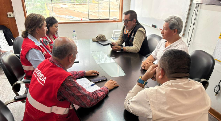 Vivienda refuerza prevención en Lurigancho-Chosica para proteger a familias ante riesgo de huaicos