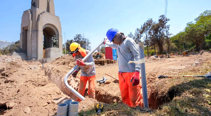 Ejecutan renovación integral del Campo de Marte en Jesús María