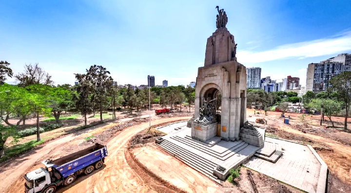 Ejecutan renovación integral del Campo de Marte en Jesús María