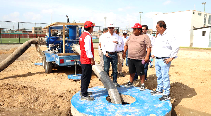 ¡Acción en territorio! Gobierno refuerza respuesta ante lluvias en Lambayeque